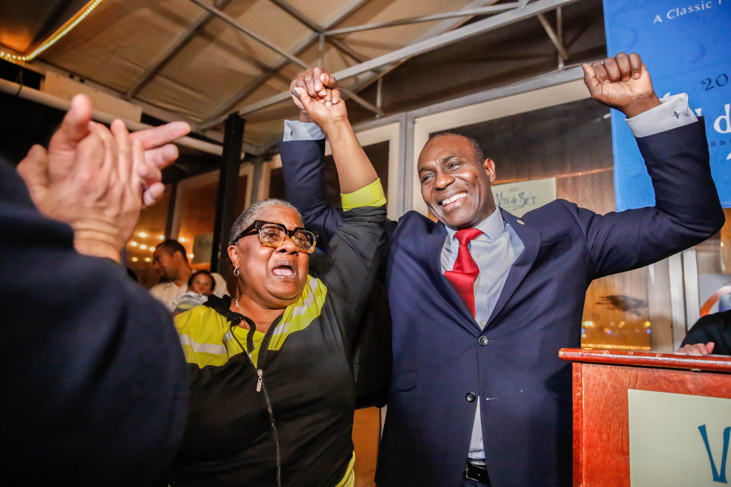 Lewis Reed Wins!